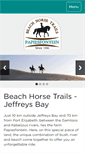 Mobile Screenshot of horsetrails.co.za